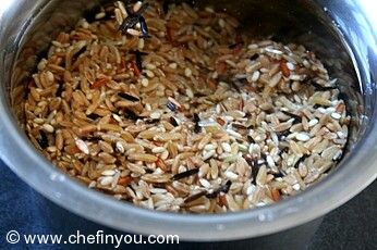 Wild, Brown, Kamut and Spelt Berry Pilaf