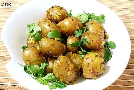 Aloo Jeera (Potatoes with cumin)