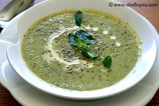Easy Courgette Soup Recipe | Courgette Recipes