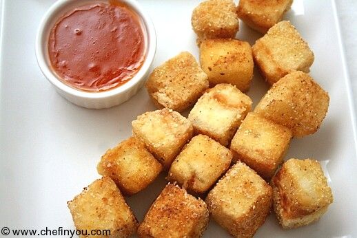 Chinese Crispy Fried Tofu With Sweet Chili Sauce Recipe Chef In You