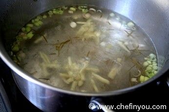 Vegetarian Thai Soup Recipe with Tofu and Mushrooms