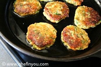 Zucchini, Potato, Carrot Patties | Zucchini Recipes