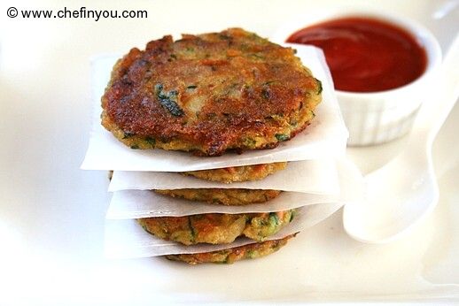 Zucchini, Potato, Carrot Patties | Zucchini Recipes