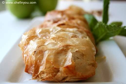 Traditional Austrian Apple Strudel