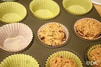 Apple Bran Muffins - Eggless