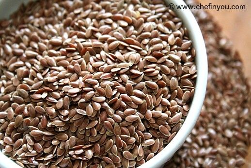 ground flaxseed in hindi