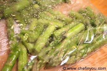 Baked Asparagus with Kamut Pasta Spirals