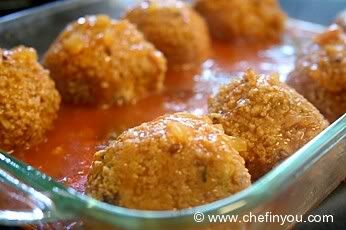 Baked Soybean Koftas