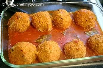 Baked Soybean Koftas