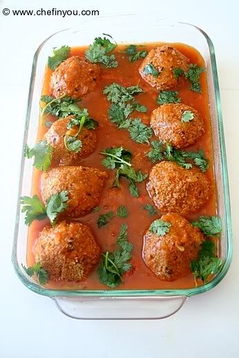 Baked Soybean Koftas