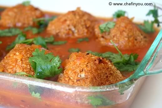 Baked Soybean Koftas