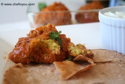 Baked Soybean Koftas