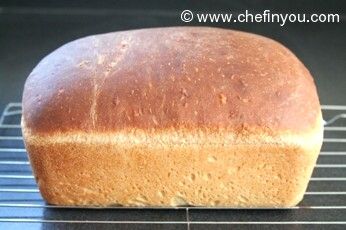 Homemade White Bread Recipe | American Sandwich Bread Recipe