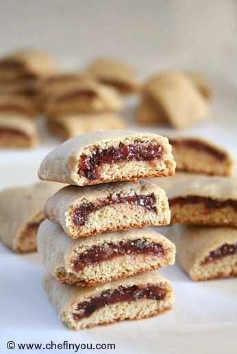 Healthy Fig newtons Recipe | Whole wheat Baking Recipes