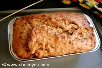 Healthy Banana Nut Bread Recipe with Maple Syrup