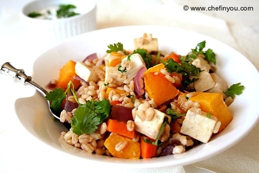 Barley Risotto with Butternut Squash