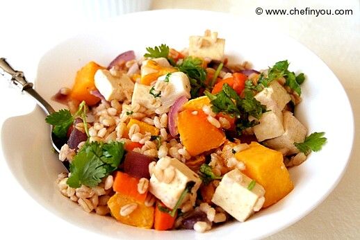 Barley Risotto with Butternut Squash