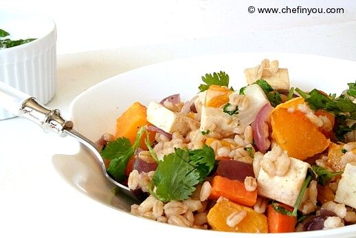 Barley Risotto with Butternut Squash