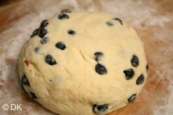 Blueberry Scones with sour Cream