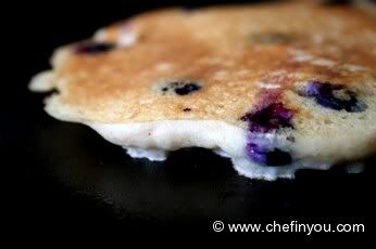 Blueberry Buttermilk Pancakes