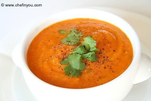 Healthy Carrot Soup Recipe