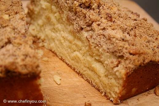 Cinnamon walnut Coffee Cake