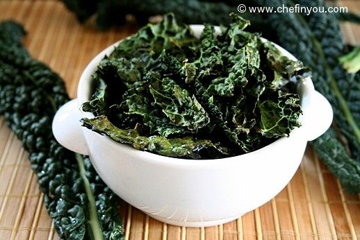 baked kale