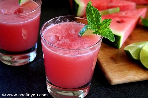 Summer Drink Recipes | Watermelon Juice Recipe