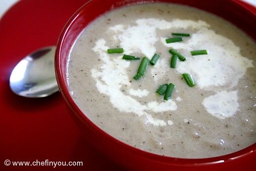 Creamy Onion and Garlic soup recipe