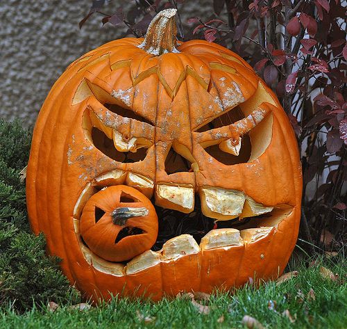 Carving Halloween Pumpkins