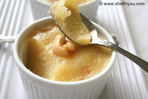 Rava Kesari Recipe, Sooji (Suji) Halwa, Semolina Pudding