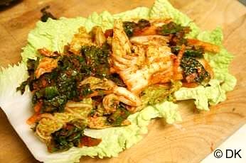 Korean Baechu Kimchi (chinese cabbage kinchee)
