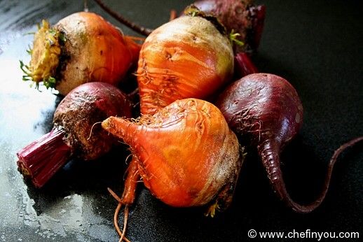 Golden and Red Beets Recipe | Simple Indian Recipes