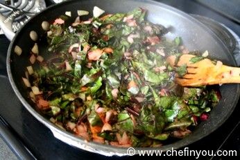 Indian Split Green Mung dal recipe | How to cook / prepare Beet Greens