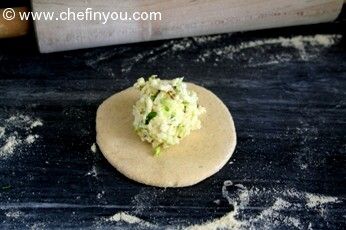 Green Garlic and Cheese Paratha | Indian Flatbread with Ricotta Cheese