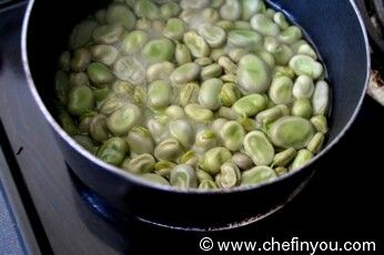 Green Garlic and Fava Beans Rice Recipe