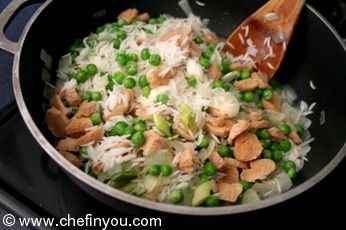 Nutrela Soy chunks (TVP) Recipe | Green Garlic Recipes