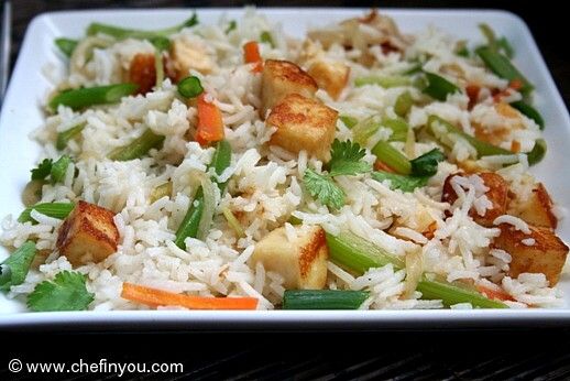 Easy Fried Rice with Paneer Recipe | Paneer Recipes