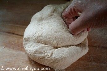 Indian Flatbread with Purple Potatoes and Cauliflower Recipe