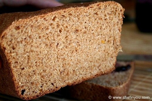 Orange Wheat Bread