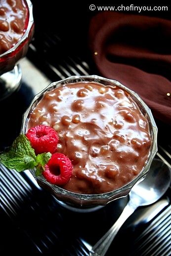 Low calorie healthy Tapioca Pudding Recipe