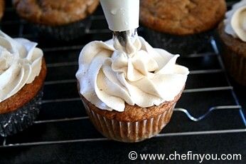 Frozen Banana Cupcakes recipe (no butter, eggless)