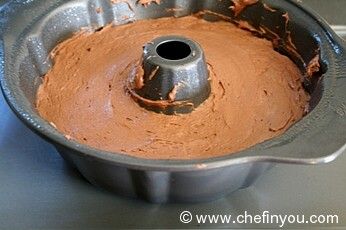 Eggless Chocolate Pound Cake Recipe