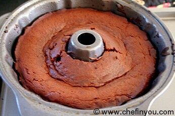 Eggless Chocolate Pound Cake Recipe