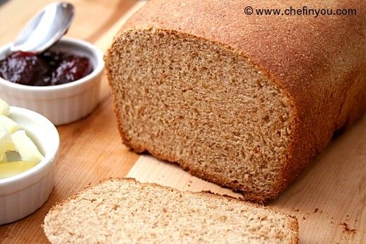 Wholegrain Graham Honey Bread Recipe