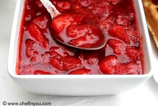 Easy Stewed Strawberries (No Sugar) Recipe