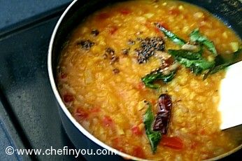 Indian Red Lentils recipe