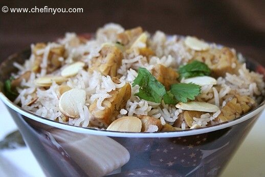 Vegan Tempeh Rice (Soy Protein) recipe