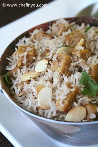 Vegan Tempeh Rice (Soy Protein) recipe