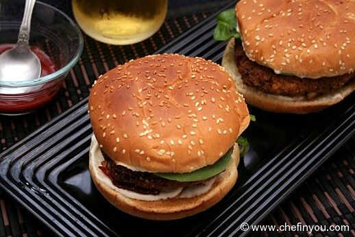 Vegetarian (and Vegan) Burger Recipe